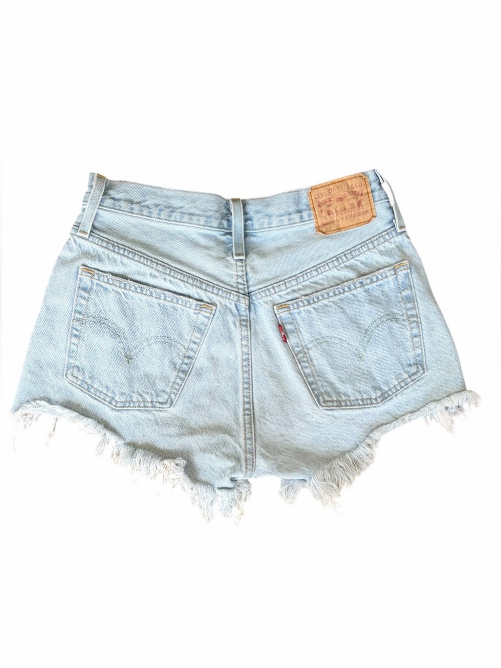 Levi's 501 Denim Distressed Cut-Off Shorts